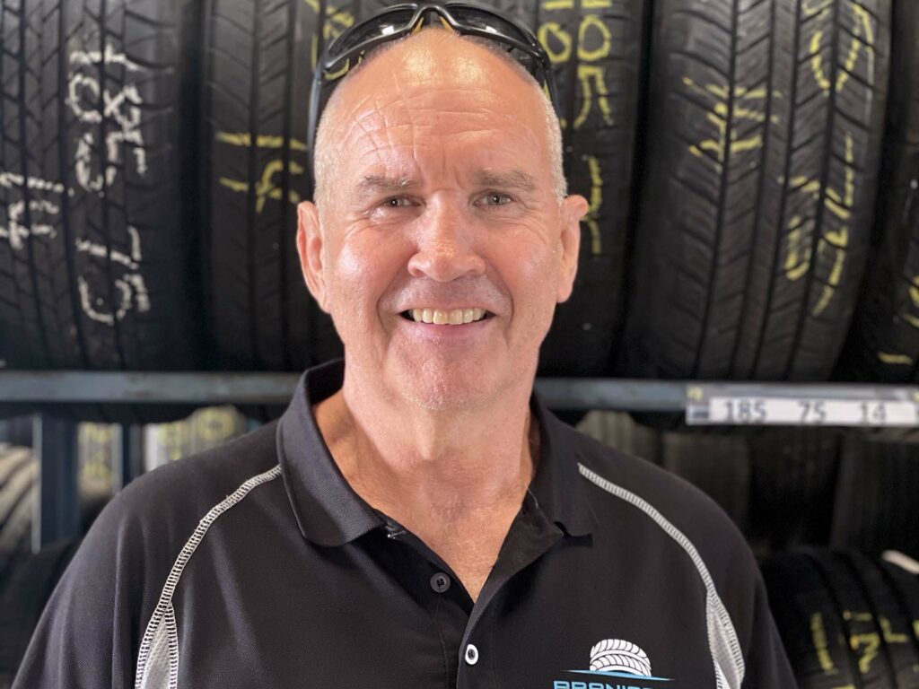 Chris Lett owner of Branigans Burleigh Heads and Branigans Southport tyres shops in the Gold Coast.